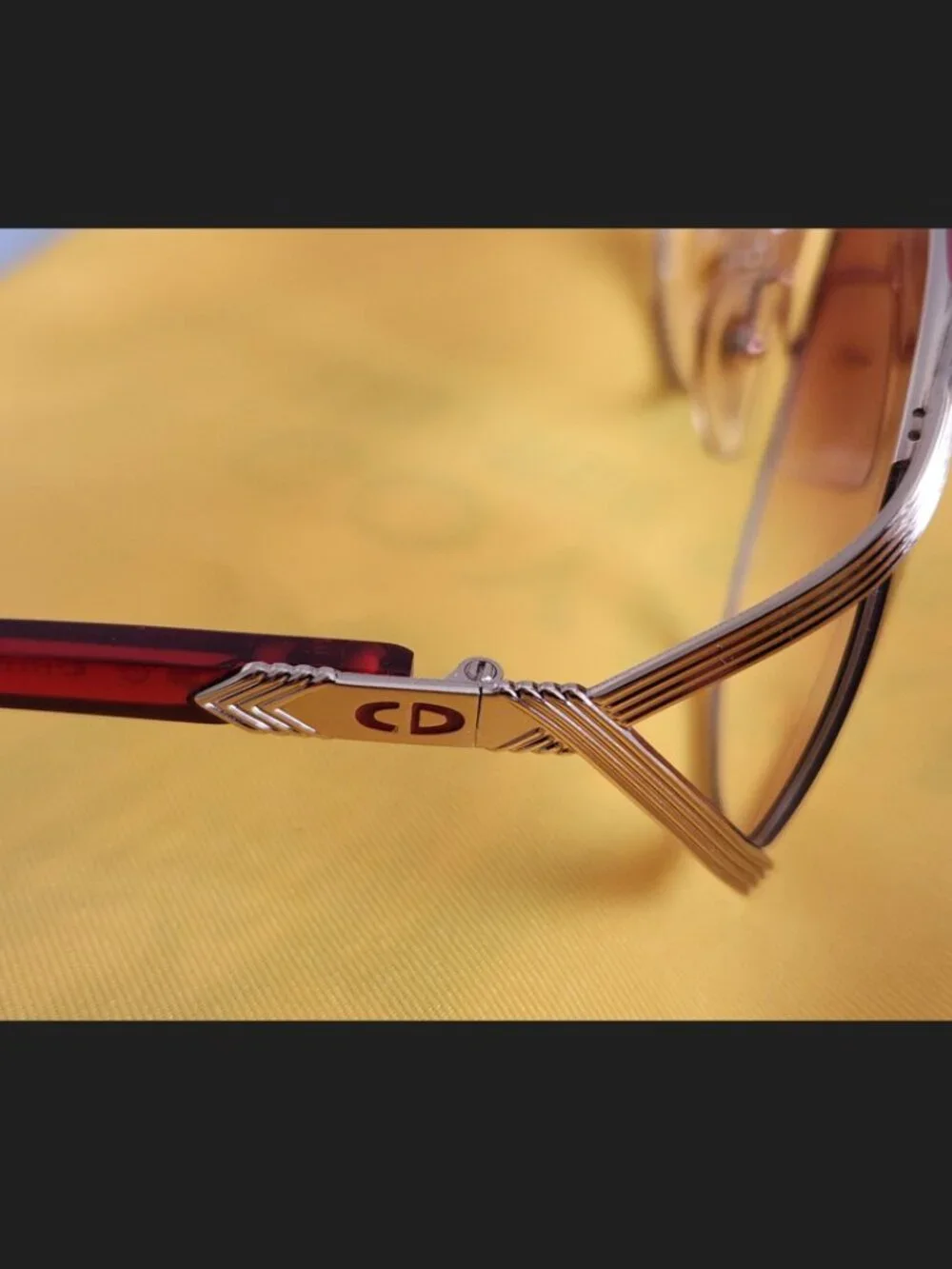 Vintage Christian Dior Sunglasses - Picture 5 of 11